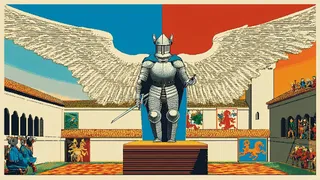 Pixel-Art Armory of a Winged Knight 2 preview