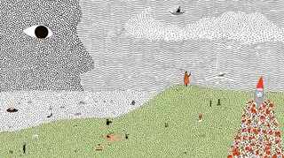 Cheerful Golfers Stroll preview