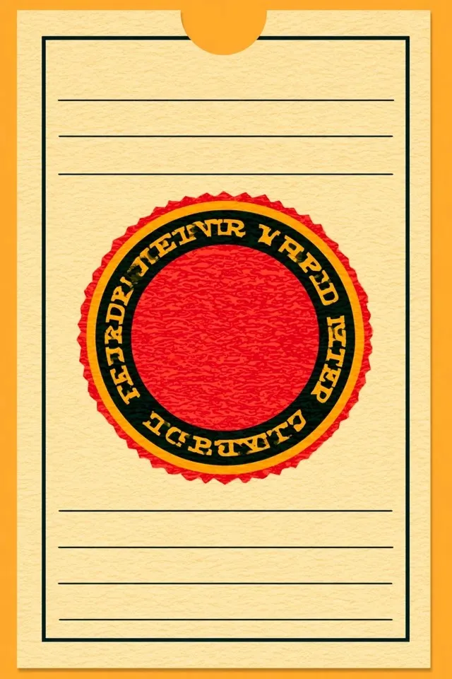 Municipal Water Meter Inspection Card, a Midjourney sref remix: municipal water meter inspection card, printed entry fields, handwritten serial number and reading history, service date lines, punched filing notch, archival card stock, retro graphic style