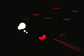 Curious Inventor Watching Glowing Thought-Bubbles preview
