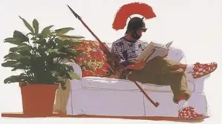 Gentle Ancient Warrior in a Red-Crested Helmet 2 preview