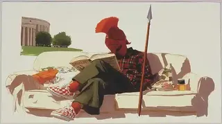 Gentle Ancient Warrior in a Red-Crested Helmet 2 preview