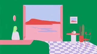 Tiny Geometric Motel Lobby 2 preview